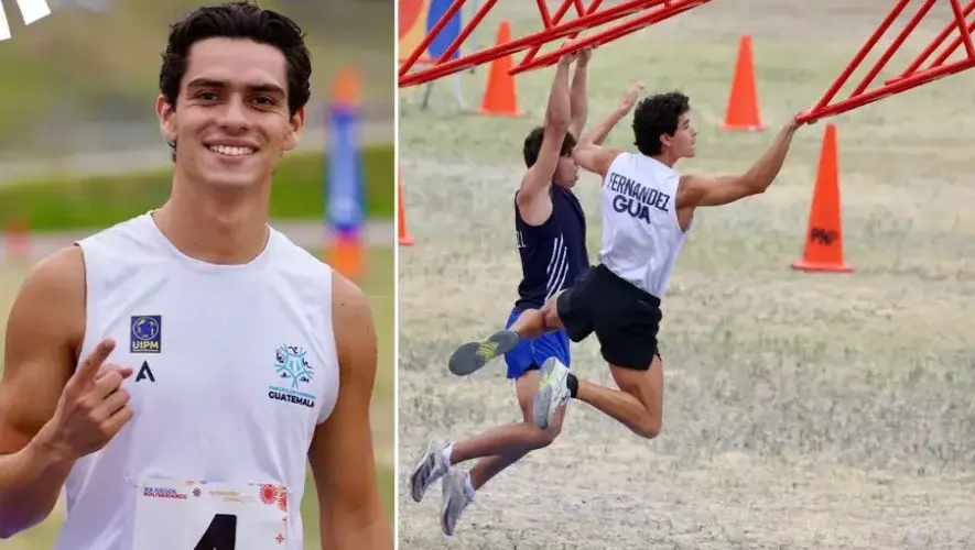 Andrés Fernández brilló con el oro en los Juegos Bolivarianos 2025 en Pentatlón Moderno