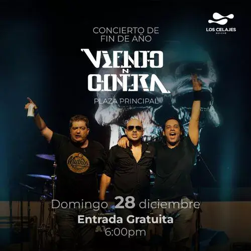 Concierto gratuito de Viento en Contra en Quiché este 2025