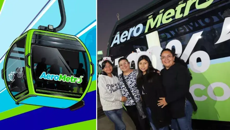 Construcción del AeróMetro en Ciudad Guatemala