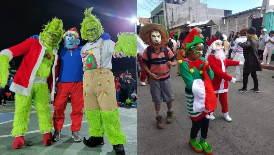 Convite Navide&ntilde;o 2025 en San Lucas Sacatep&eacute;quez