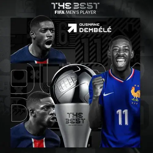 Demebele ganador del The Best 2025