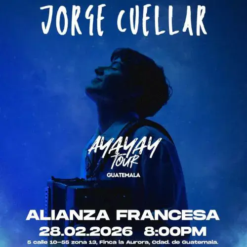 El Concierto de Jorge Cuellar en Guatemala 2026