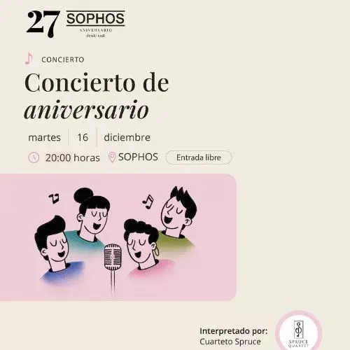 El Concierto de aniversario de Sophos 2025