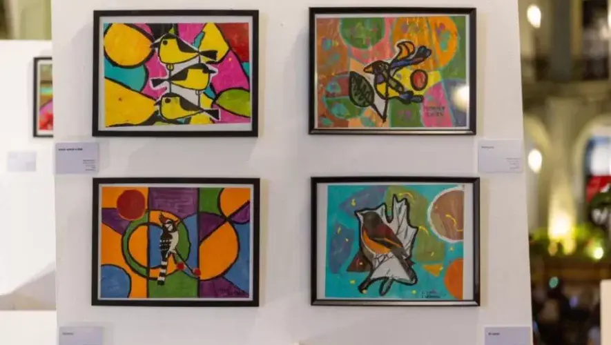 Exposici&oacute;n &laquo;Colores que nos unen&raquo; en Guatemala 2025