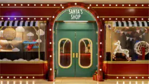 Santa&rsquo;s Shop, una experiencia navide&ntilde;a inmersiva en Naranjo Mall