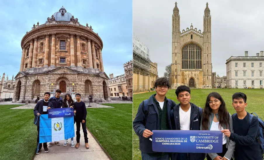 Ganadores de la Olimpiada Nacional de Ciencias 2025 visitaron reconocidas universidades europeas