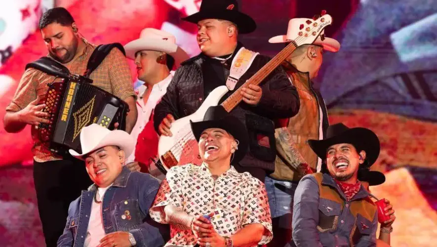 Grupo Firme en concierto en Guatemala 2026