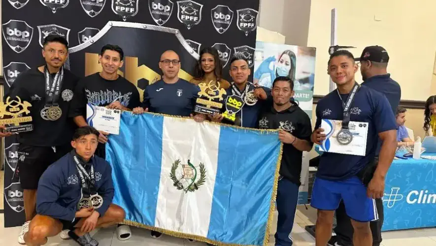 Guatemala destacó con 6 medallas en el IFBB Panamá Championships de Fisicoculturismo 2025