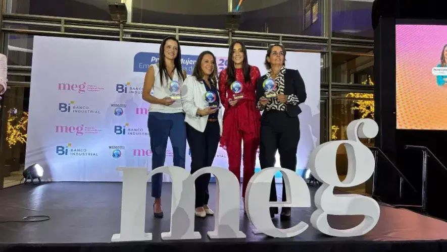Guatemaltecas reconocidas con el Premio a la Emprendedora del Año 2025