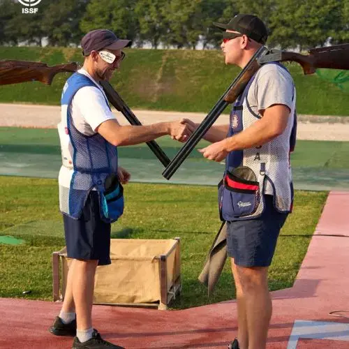 Jean Pierre Brol con el subcampeonato la Copa Mundial de ISSF 2025