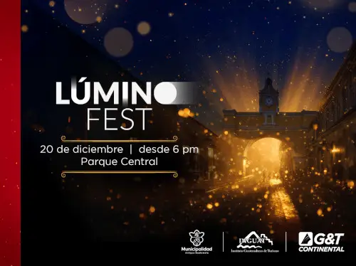 Lúmino Fest 2025 trae la magia de la Navidad a Antigua Guatemala