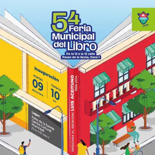 La Feria Municipal del Libro en Guatemala 2025