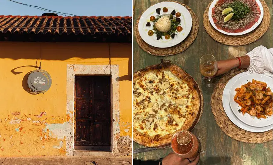 La Pasta Nostra en Antigua Guatemala, restaurante especializado en comida italiana