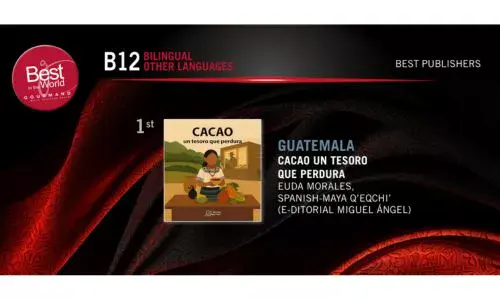 Libro «Cacao» de la guatemalteca Euda Morales en los Gourmand World Cookbook Awards 2025