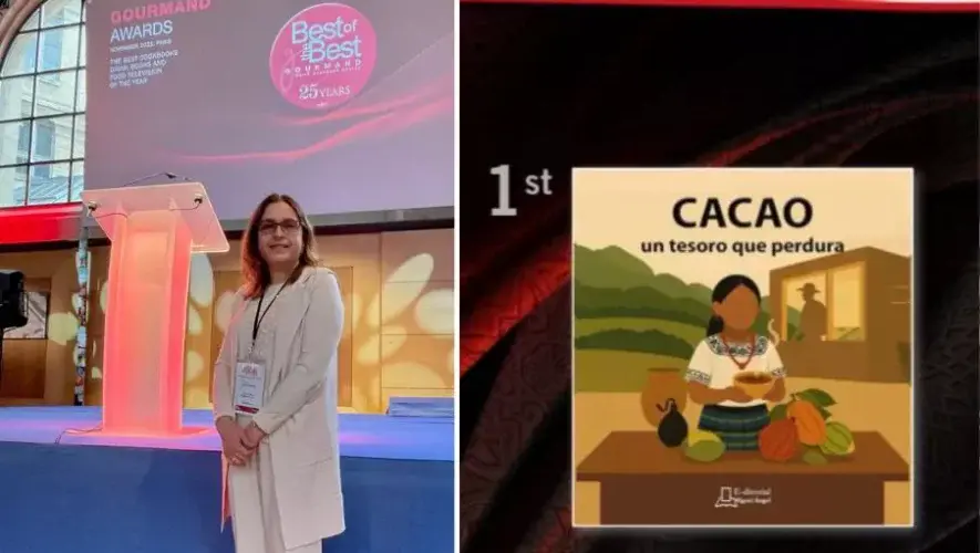 Libro «Cacao» de la guatemalteca Euda Morales ganó en los Gourmand World Cookbook Awards 2025