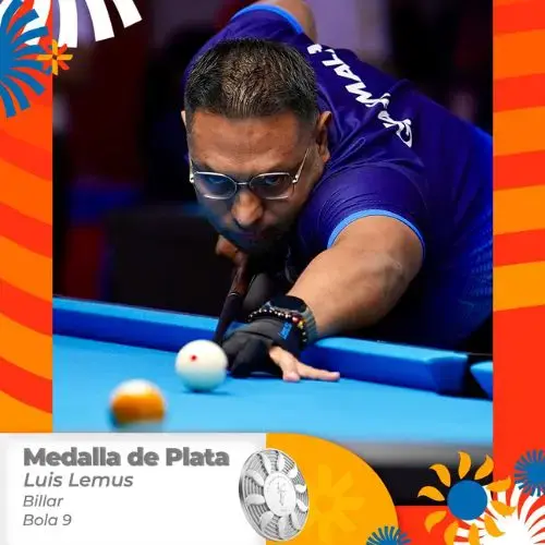 Luis Lemus medalla de plata en Juegos Bolivarianos 2025