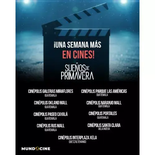 Película guatemalteca Sueños de Primavera con talento chapín