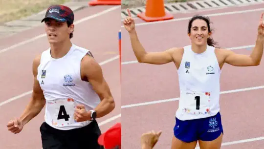 Pentatlón Moderno Andrés Fernández y Sofía Cabrera se coronaron con la medalla de oro en los Juegos Bolivarianos 2025