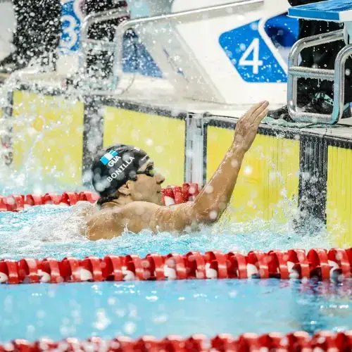 Roberto Bonilla en los Juegnos Panamericanos Junior 2025