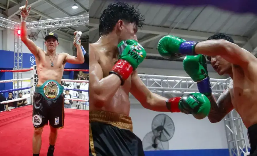 Wyatt Trujillo se proclamó campeón del título latino WBC, diciembre 2025