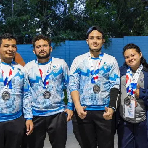 goalball en el Festival Paradeportivo 2025