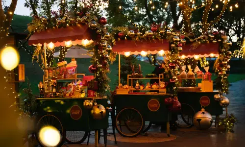 mapping navideño en Miraflores 2025