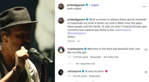 mensaje de Jason Momoa para Adria y Ricardo