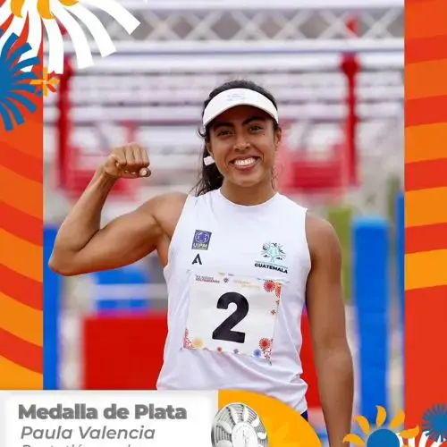 paula valencia ganó medalla de plata en los Juegos Bolivarianos 2025