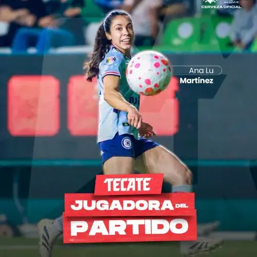 Ana Lucía Martínez elegida mejor jugadora del partido vs León J1
