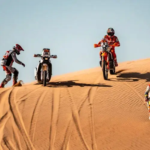 Arredondo en la etapa 9 del rally dakar 2026
