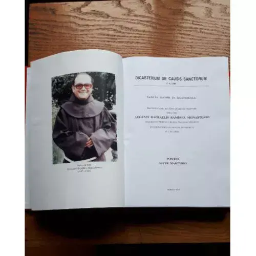 Beatificación del fraile guatemalteco Augusto Rafael Ramírez Monasterio