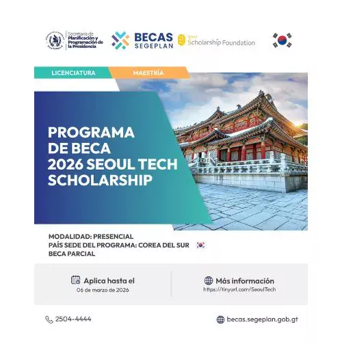 Becas en Corea del Sur para estudiar maestrías 2026
