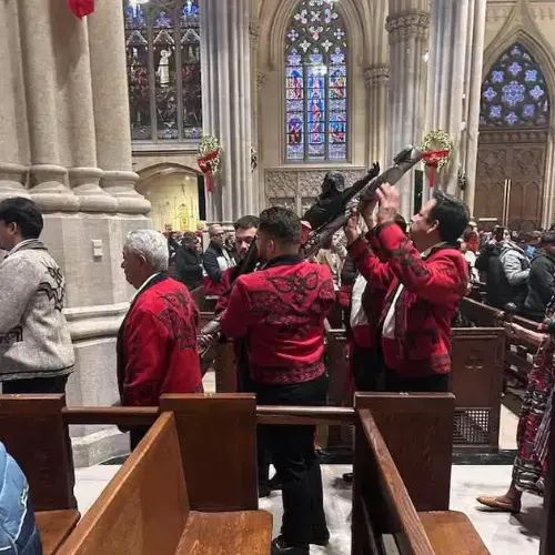 Celebraron misa por el Cristo Negro de Esquipulas en Nueva York 2026