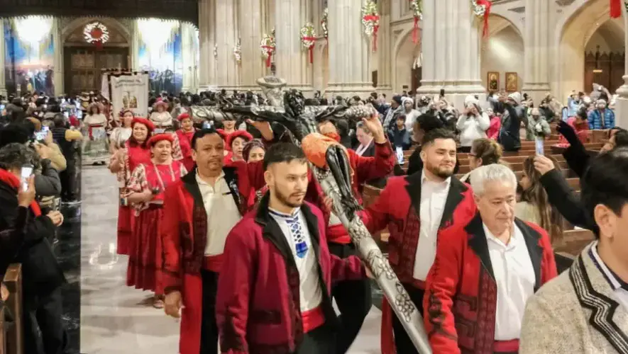 Celebraron misa por el Cristo Negro de Esquipulas en Nueva York, enero 2026
