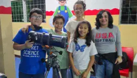 Club Constelación Quetzal para que niños aprendan sobre astronomía en Guatemala