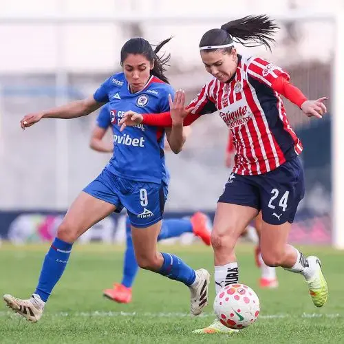 Cruz Azul vs Chivas Femenil jornada 2 de la liga MX