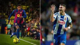 Derbi catalán Barcelona vs Espanyol abren el año en la jornada 18 de la Liga Española 25-26