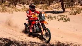 Etapa 8 del Rally Dakar 2026 Francisco Arredondo volvió a la acción en Arabia