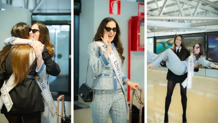 Fátima Bosch Miss Universe 2025 de visita en Guatemala