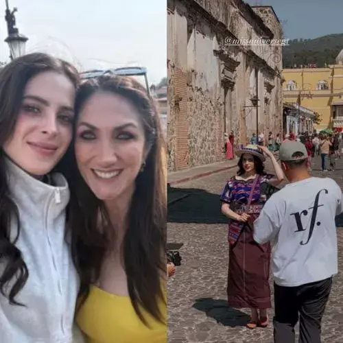 Fátima Bosch en Antigua Guatemala