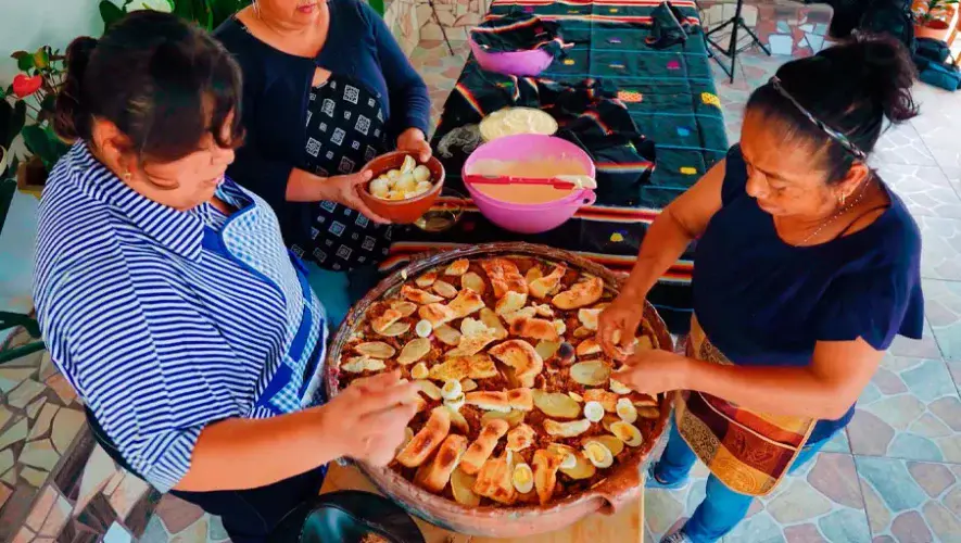 Festival de comida t&iacute;pica en San Vicente Pacaya | Enero 2026