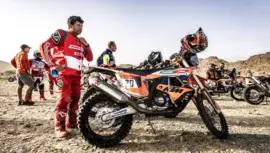 Francisco Arredondo afrontó la Etapa 3 del Rally Dakar 2026 en AlUla