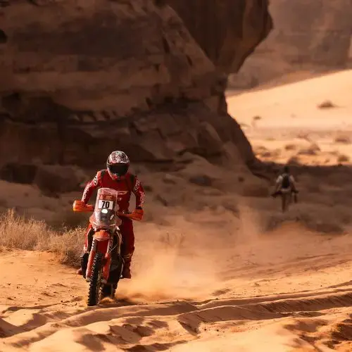 Francisco Arredondo en la Etapa 4 del Rally Dakar 2026