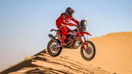 Francisco Arredondo supera la dura jornada Maratón y finalizó la Etapa 9 del Rally Dakar 2026