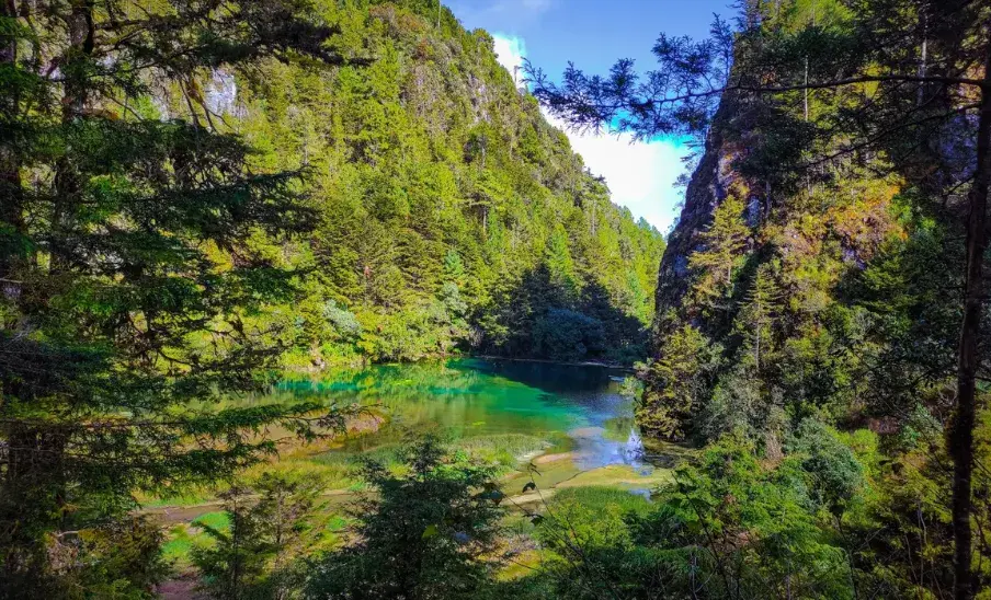 Laguna Magdalena en Huehuetenango, un destino turístico con paisajes únicos