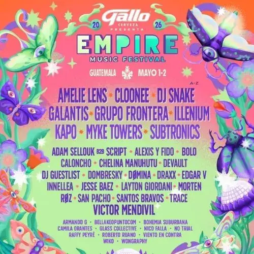 Line Up del EMF 2026