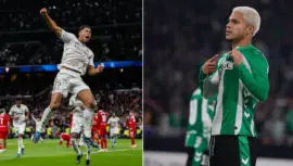 Real Madrid vs Real Betis se enfrentan en la jornada 18 de LaLiga 25-26
