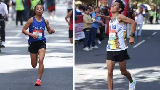 Resultado carrera San Silvestre 2025 Williams Julajuj y Heidy Villegas conquistan el podio