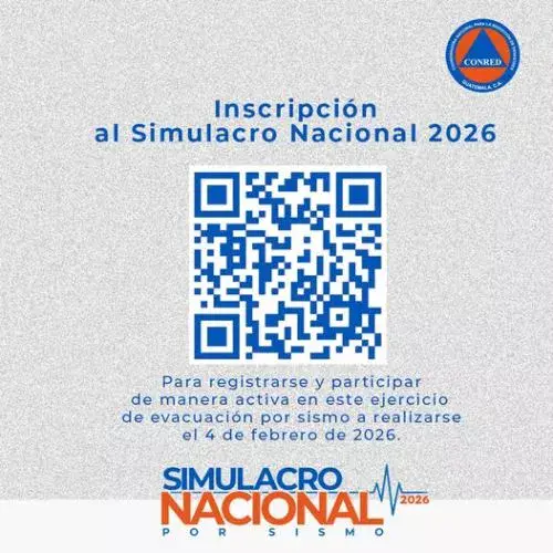 Simulacro Nacional 2026 Guatemala