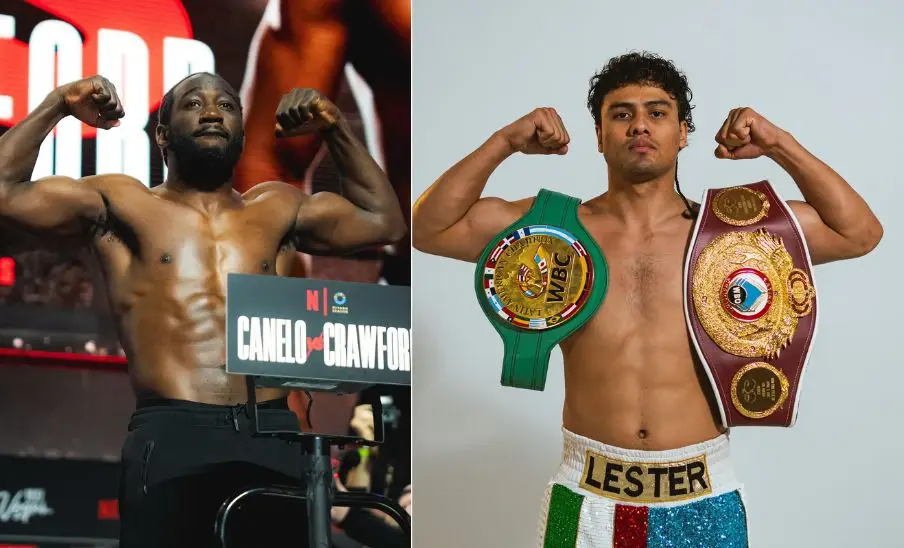 Terence Crawford apoyó a Léster Martínez y lo impulsa a pelear por el título mundial, enero 2026